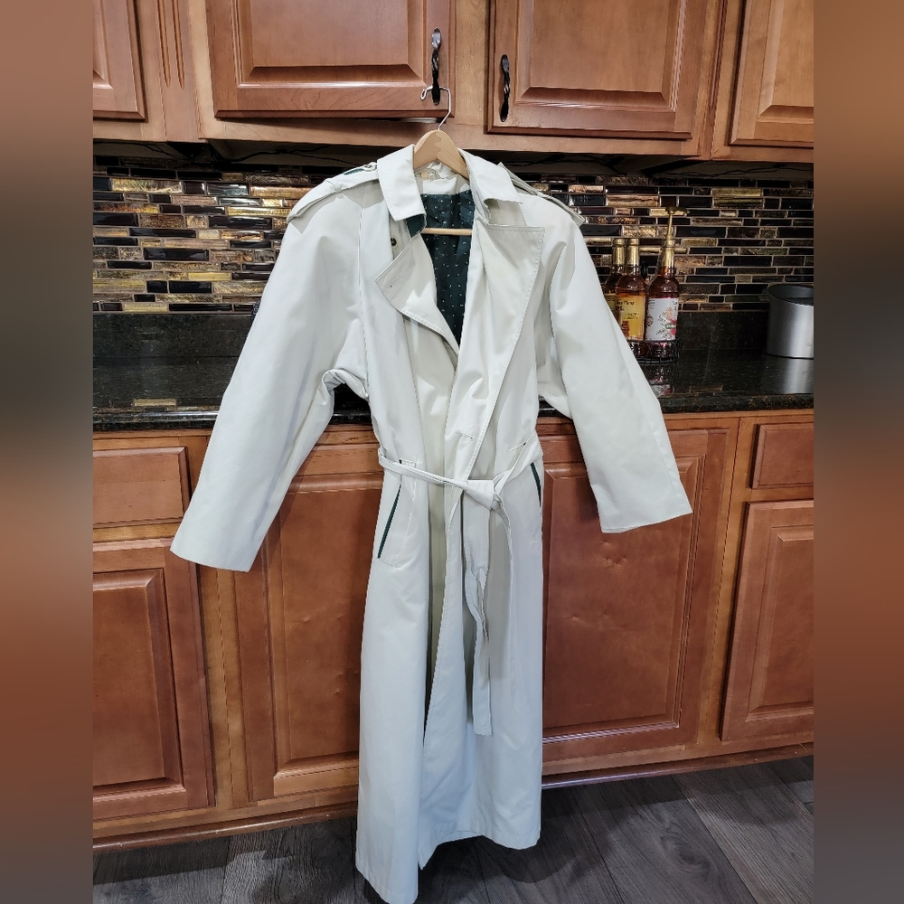 Woman's trench raincoat